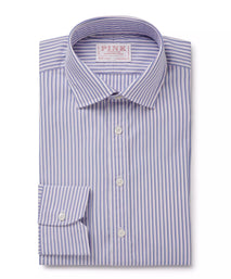 Multi Tailored Fit Regent Stripe Formal Shirt