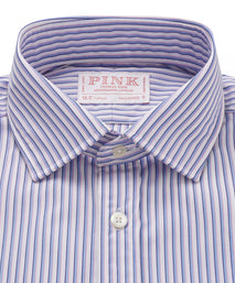 Multi Tailored Fit Regent Stripe Formal Shirt
