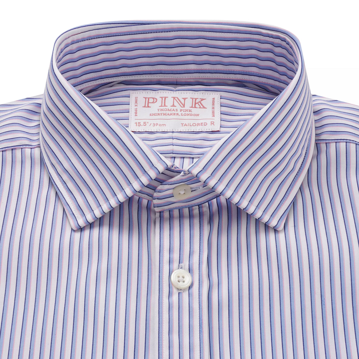 Multi Tailored Fit Regent Stripe Formal Shirt