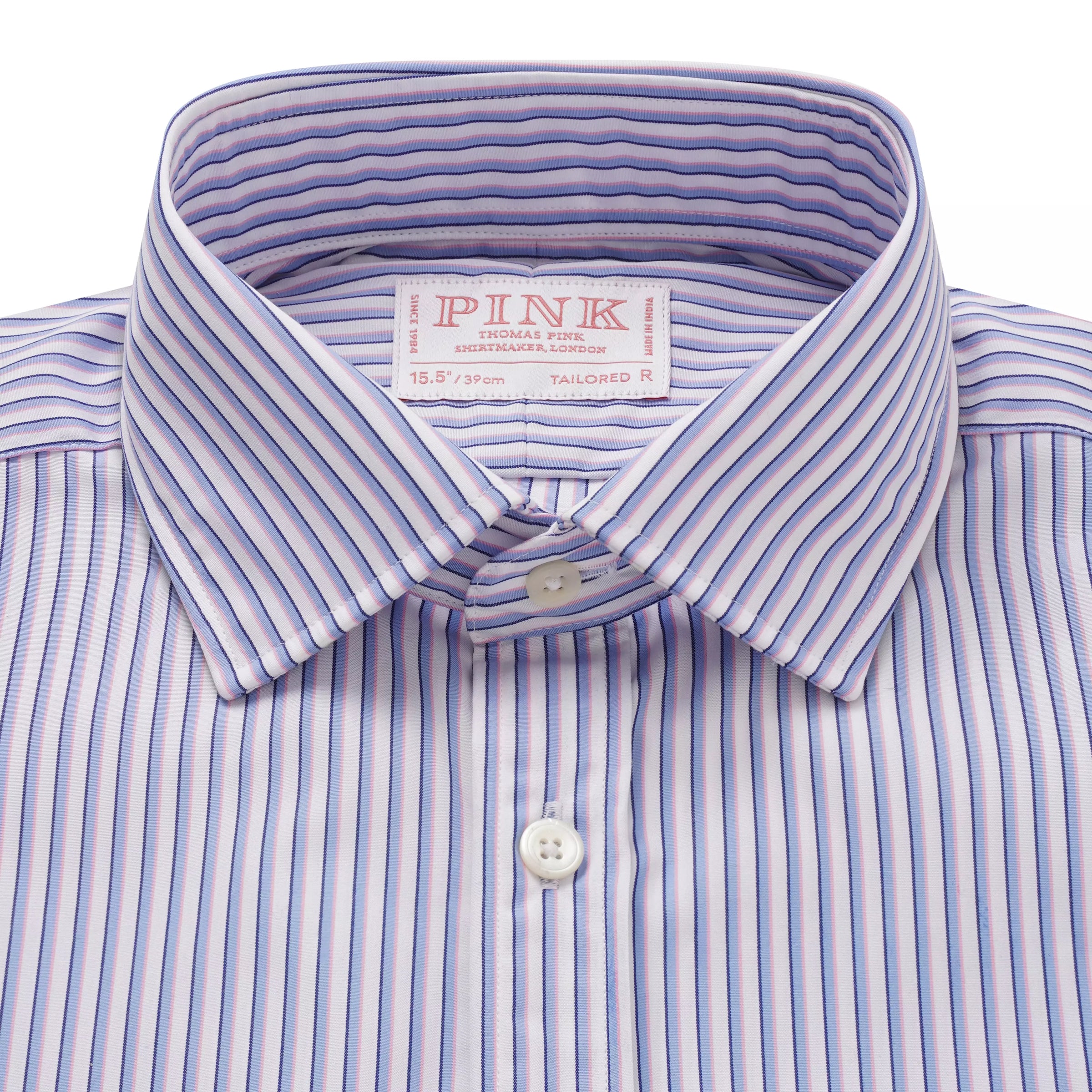 Multi Tailored Fit Regent Stripe Formal Shirt