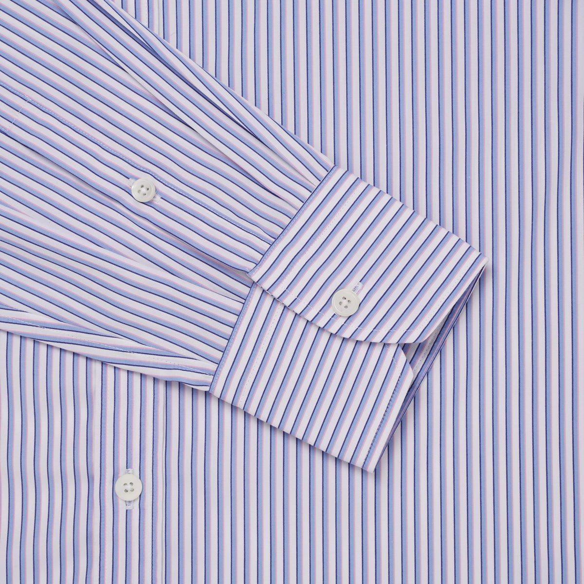 Multi Tailored Fit Regent Stripe Formal Shirt