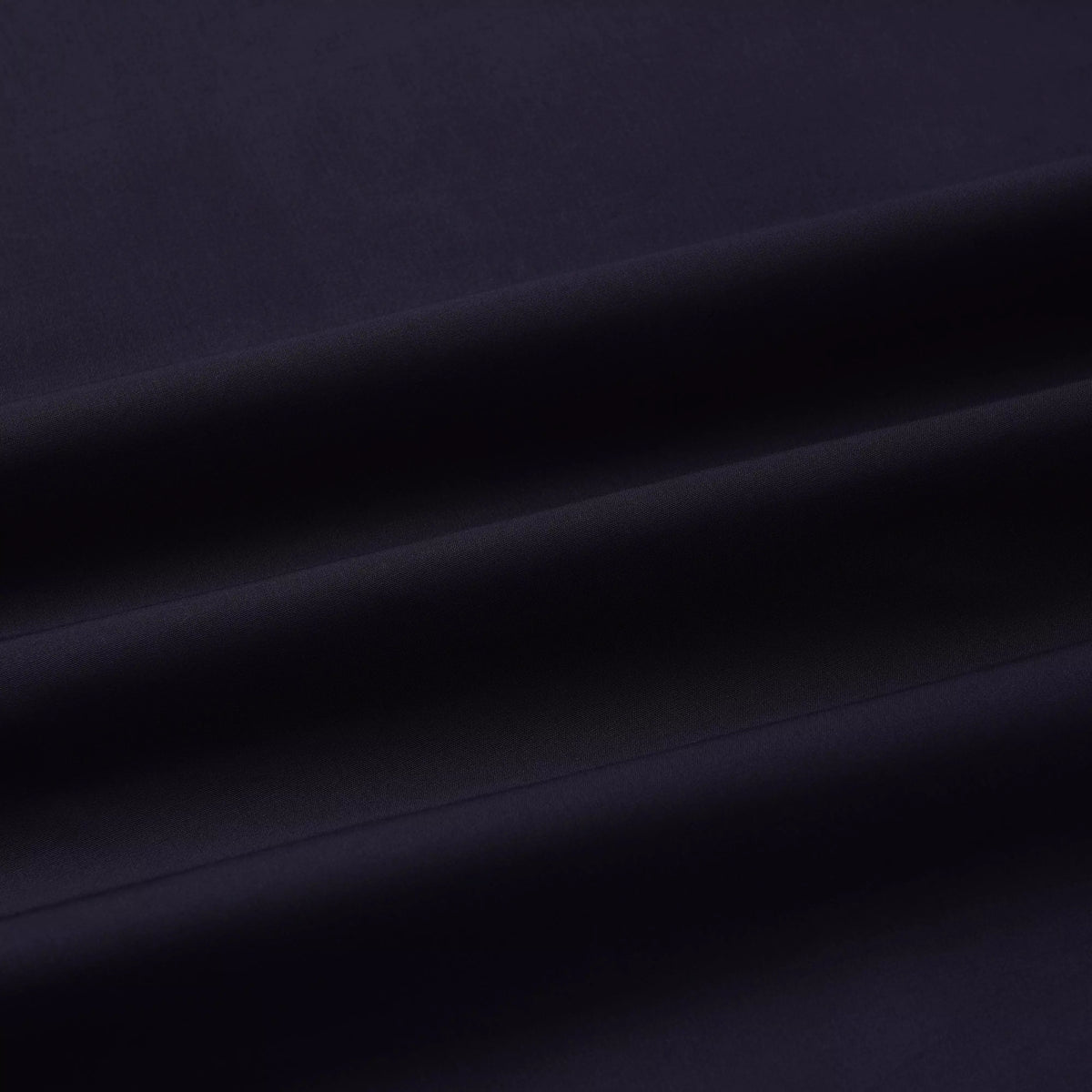 Navy Blue Tailored Fit Double Cuff Ramses Cotton Poplin Formal Shirt